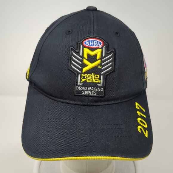 NHRA Mello Yello Drag Racing Series 2017 Baseball Cap Black One Size Main Gate - Picture 2 of 9